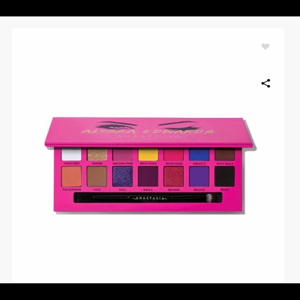 ANASTASIA ALYSSA EDWARDS PALETTE!